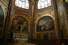 Inside a church Paris