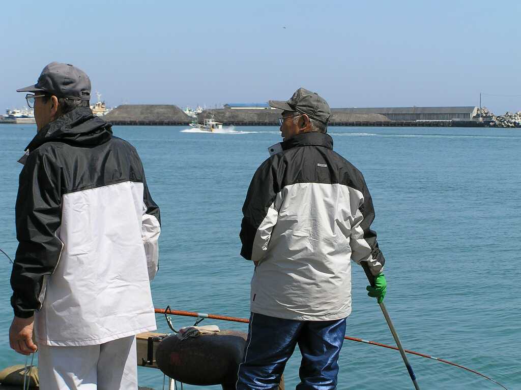 釣り人二人