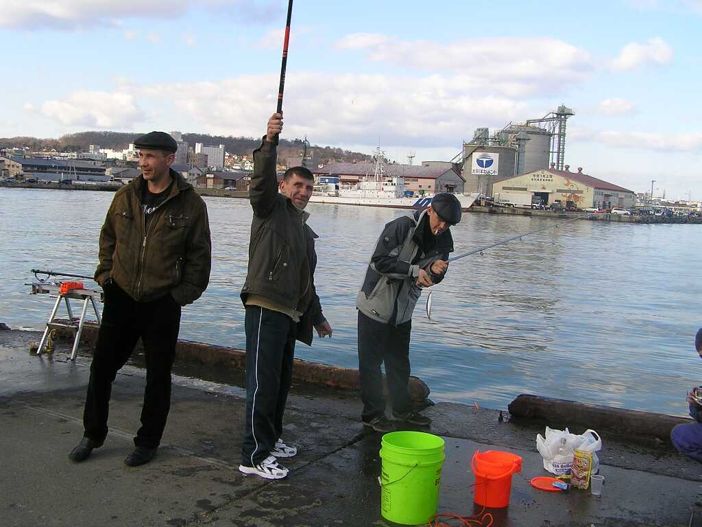 ロシヤの釣り人