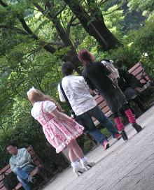 ゴスロリ集団^^;