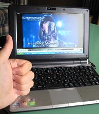 ウルトラモバイルＰＣでカエラ♪