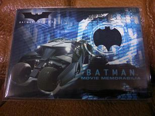 TOPPS 「BATMAN BIGINS」　Batmobile フロントタイヤ