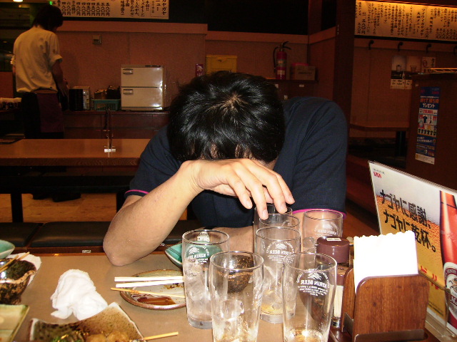 うーーー、よく飲んだ