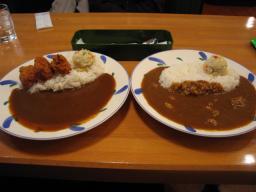 バリのカレー（チキン＆からあげ）