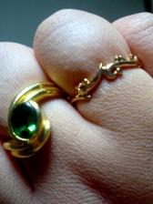 ＹＧグリーントルマリンリングと一緒に♪