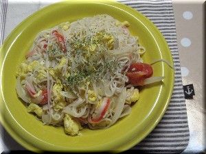 そうめんチャンプル