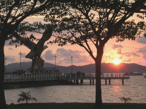 夕焼け。ワシ２