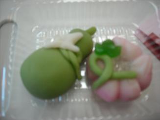 和菓子。