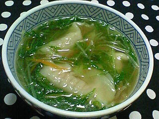 水菜スープ♪