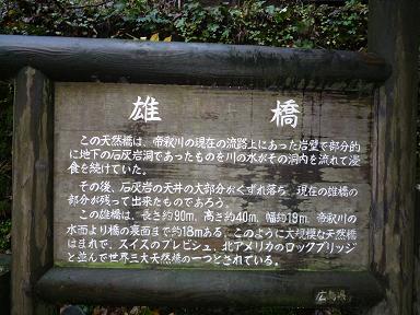 帝釈峡（雄橋）