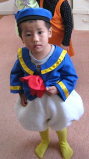 ドナルド_前から