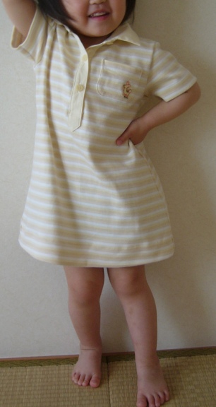 黄色ポロワンピ１.JPG