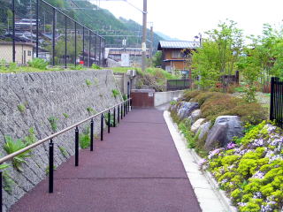 奈良井宿地下道