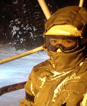 寒かったね～～