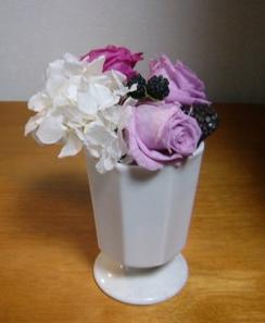 プリザ　ピンク１