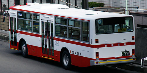 元名古屋市営基幹バス　KC-MP717M