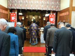 祈年祭祝詞奏上