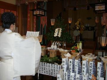 夏越大祓H18.６．３０神事の様子