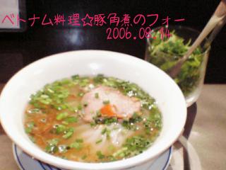 ベトナム料理☆豚角煮のフォー