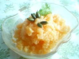 メロンのシャーベット