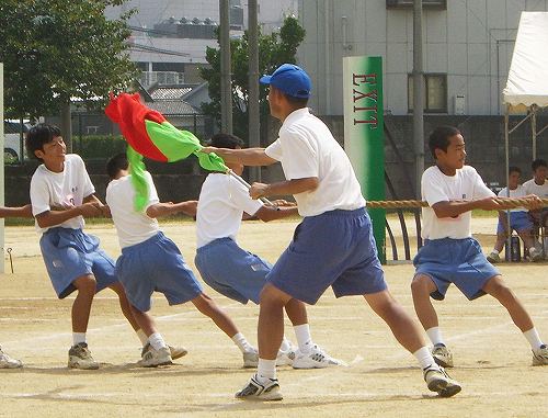 綱引き