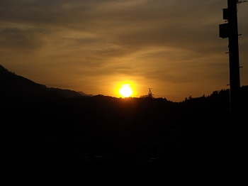 mt.bukou sunset