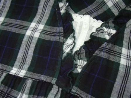 チェックチュニ　アップ