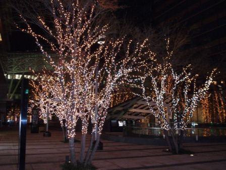 東京ミッドタウンの夜景