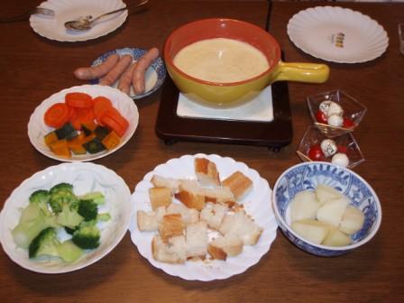 チーズフォンヂュ