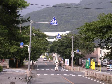 宝登山の鳥居の近くです。。