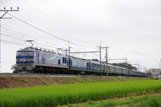 2011.7.21　2ﾚ　北斗星　EF510-505