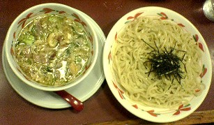 大喜うめしおもりそば