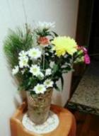 お正月用のお花