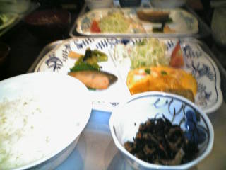 夕食