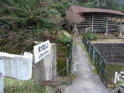 東ノ川登山口