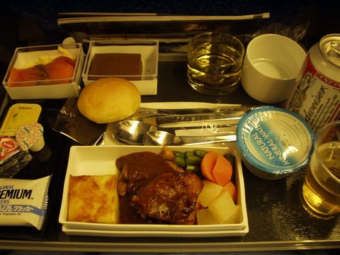 ＳＱ１１機内食　チキン