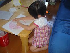 お絵かき中！