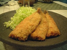 鯵フライ
