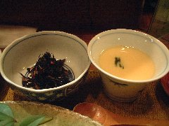 ひじき＆茶碗蒸し