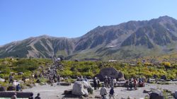 立山連峰碑