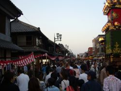 小江戸の町並み