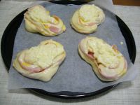 焼く前