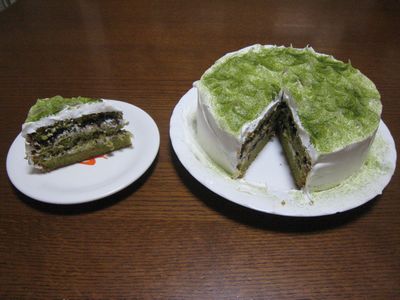 抹茶ケーキ２