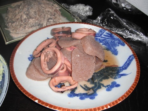 町長さん宅のこんにゃく