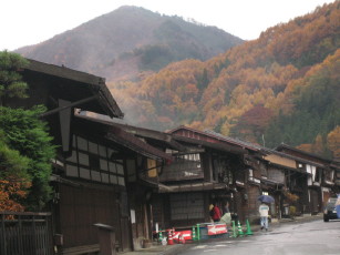 奈良井・紅葉