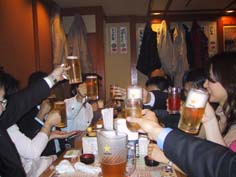 懇親会