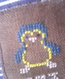 ステッチのワンポイント