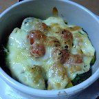 緑黄色野菜チーズ焼き