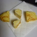 ハートの玉子焼き・手順