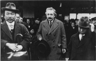 アルバート・アインシュタイン　来日　大正１１年